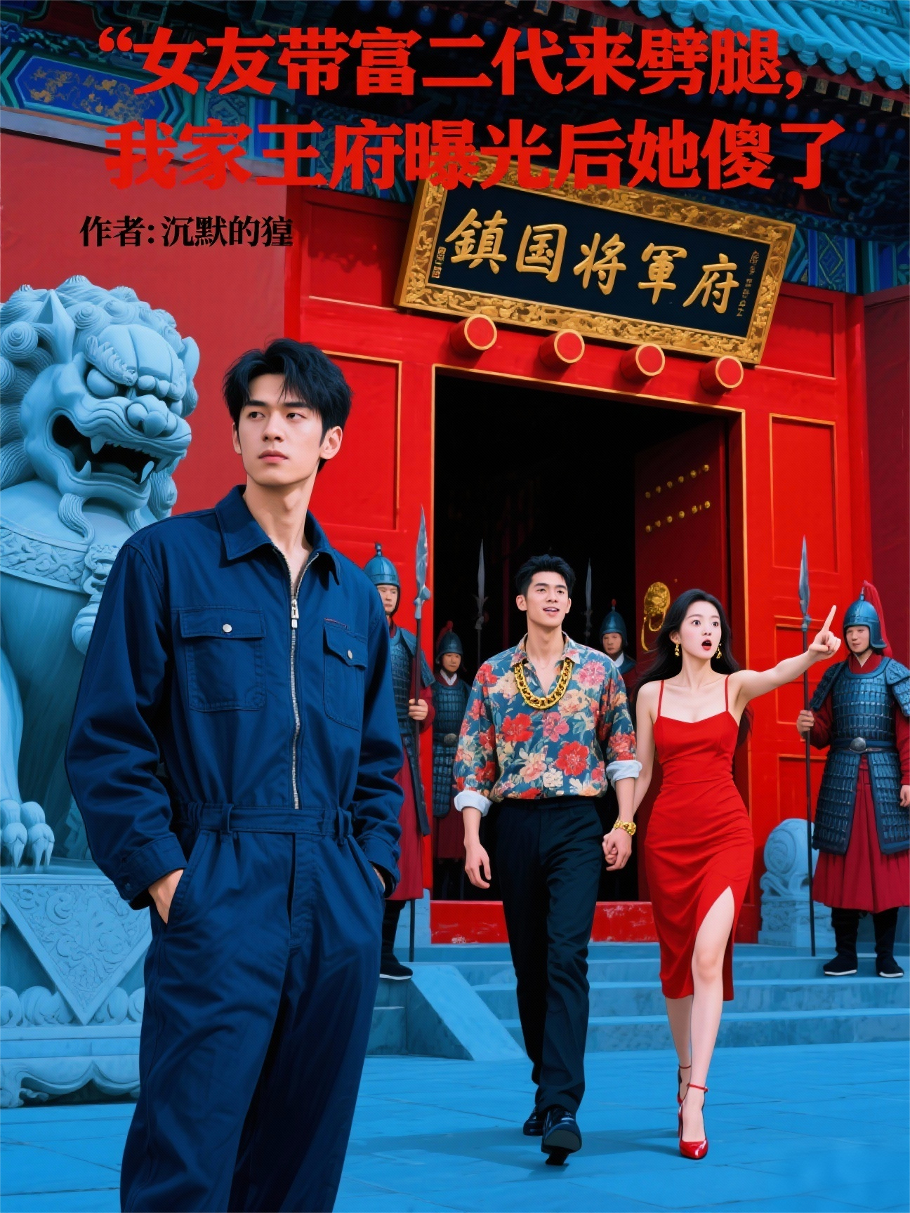女友帶富二代來劈腿，我家王府曝光后她傻了