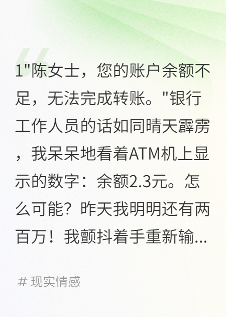結(jié)婚十年老公轉(zhuǎn)三百萬(wàn)給初戀