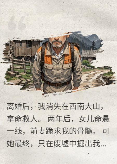 前妻尋人捐髓，只見我冰冷白骨