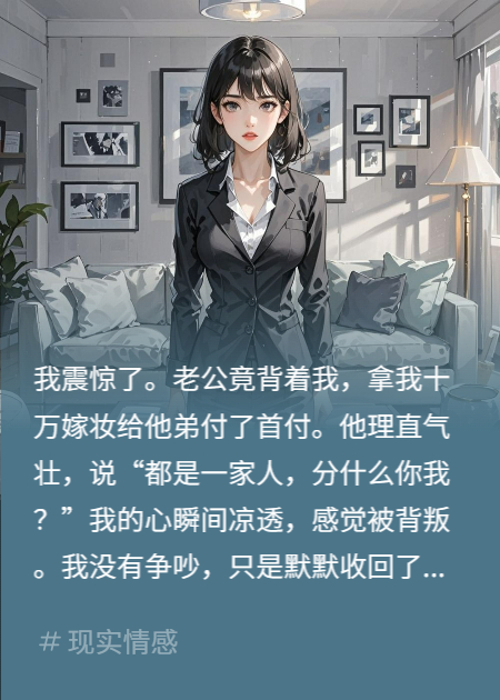 拿我嫁妝養(yǎng)弟？我讓他凈身出戶！