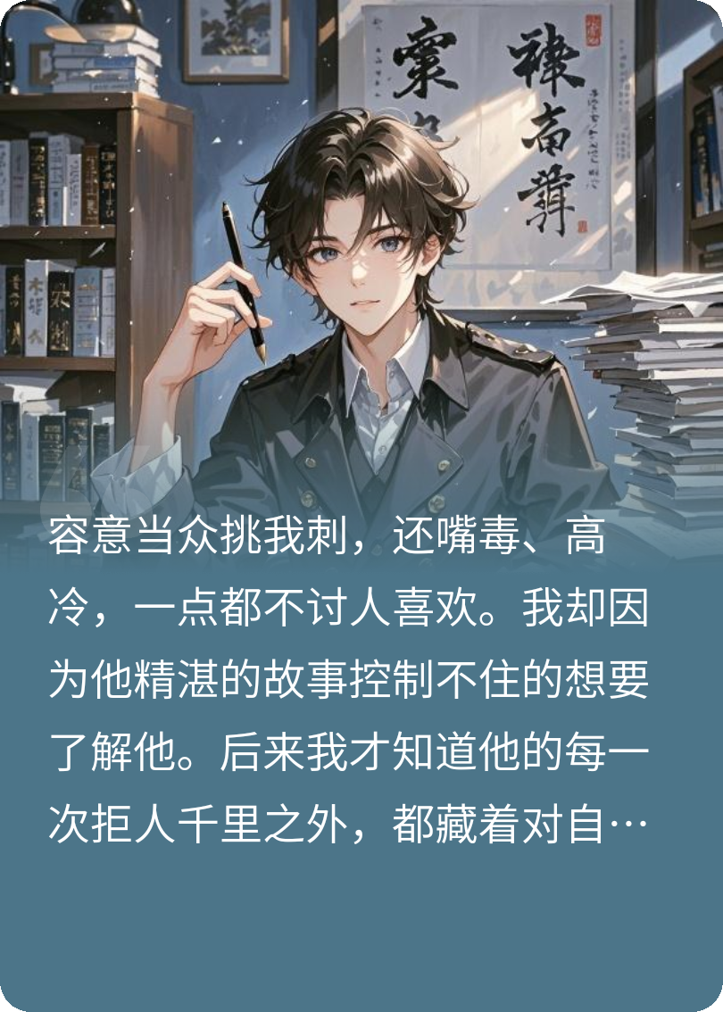 高冷作家今天也在偷偷撒娇完整作品