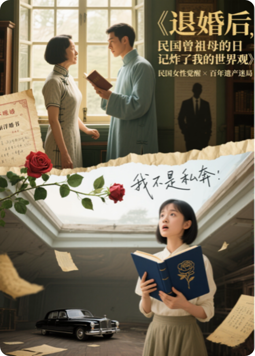 退婚后，民國曾祖母的日記炸了我的世界觀