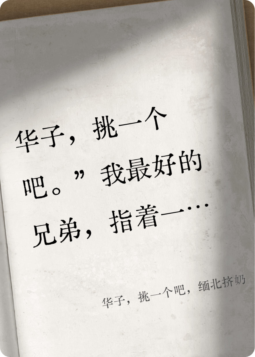 华子，挑一个吧，缅北挤奶