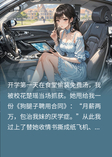 主角叫楚瑶的小说名字是什么？