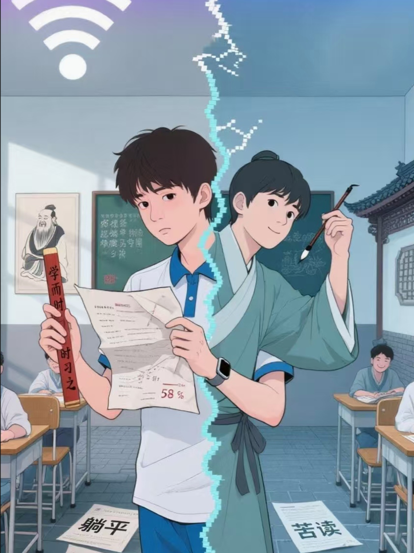 學(xué)霸外掛是穿越