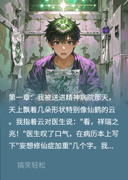 我在精神病院修成真仙