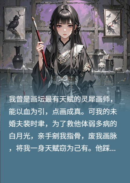 親手廢我畫骨的前夫成了畫壇圣手