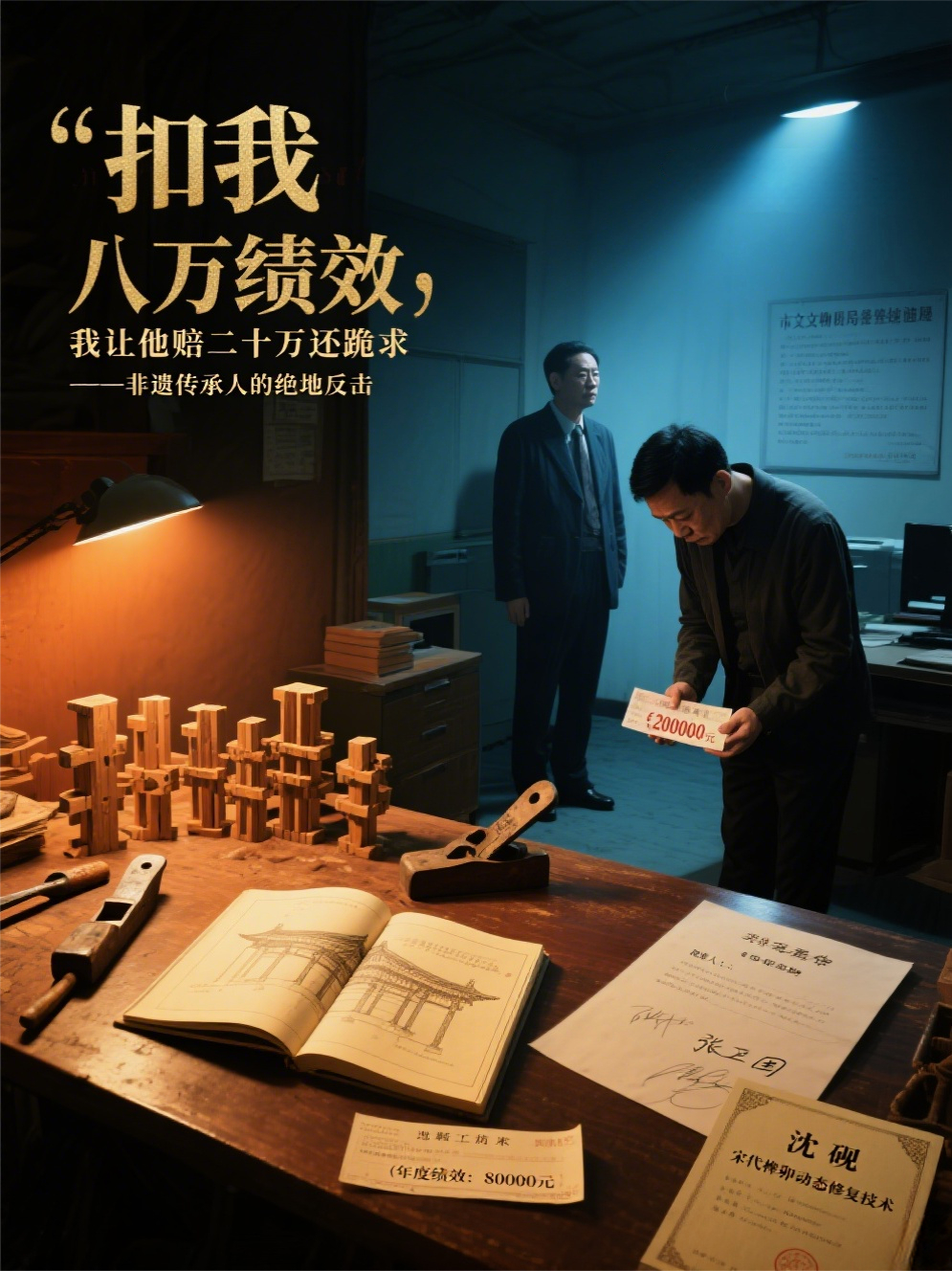 扣我八萬(wàn)績(jī)效，我讓他賠二十萬(wàn)還跪求