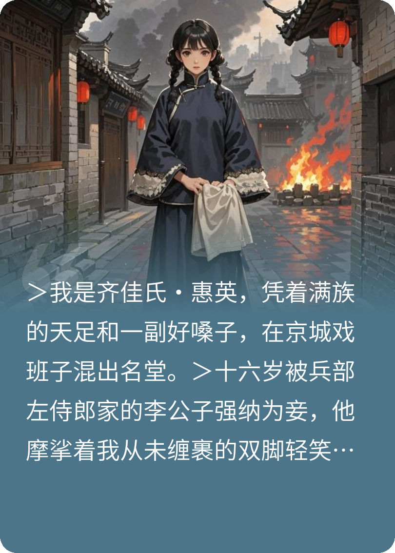 裹腳布扔了，爺跟你干革命
