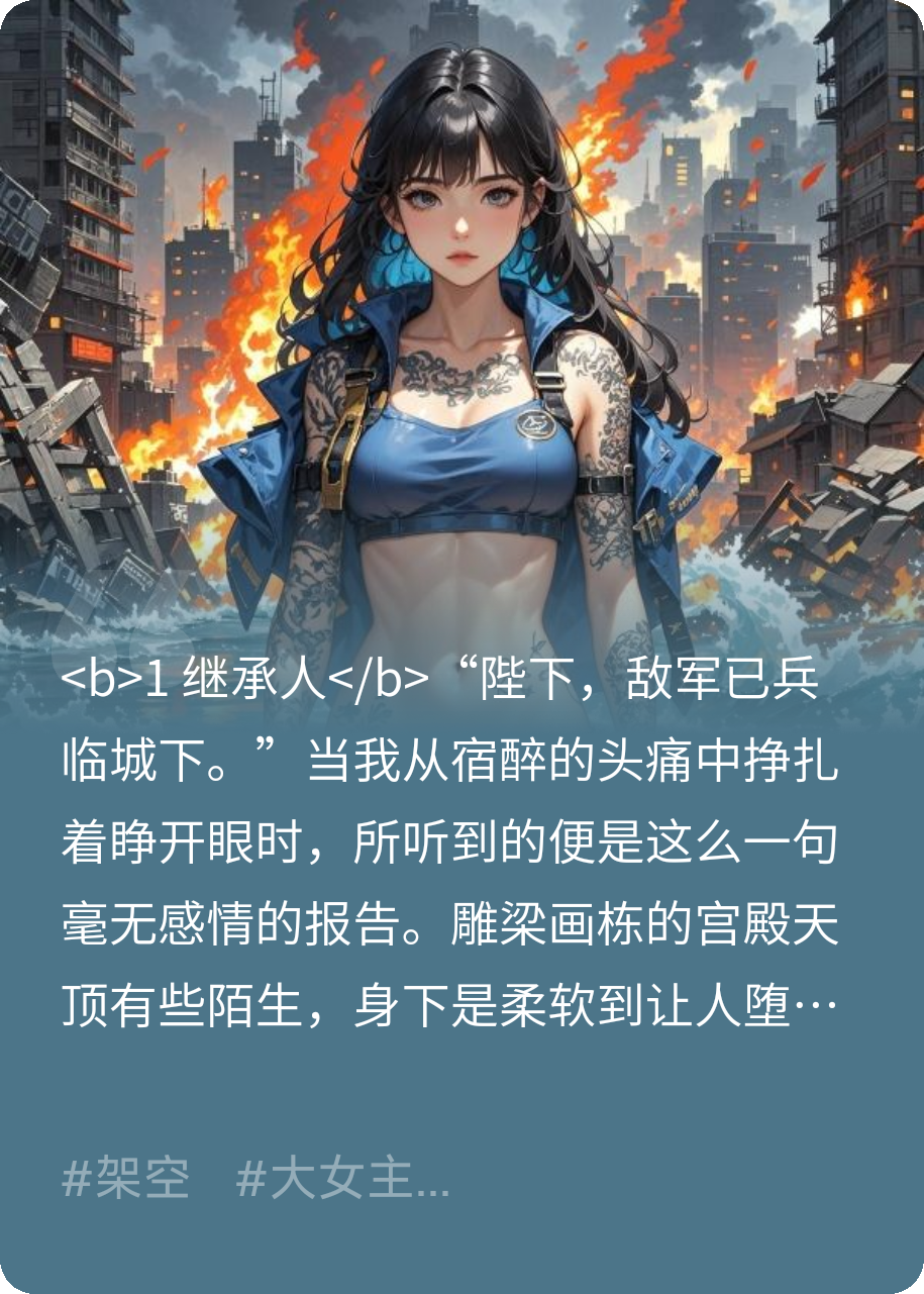我穿越到血雨腥风的女尊世界