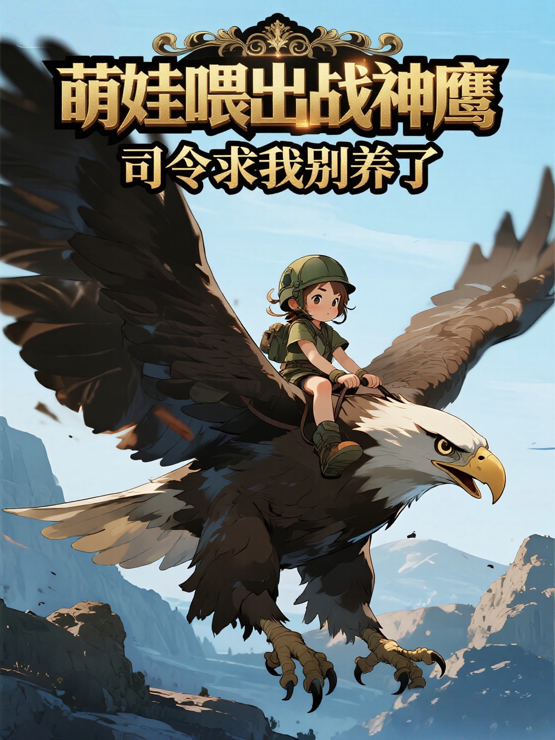 萌娃喂出战神鹰，司令求我别养了完整作品