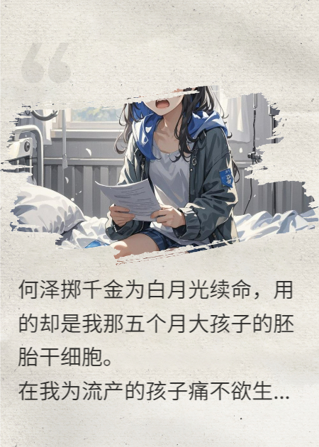 我的胚胎，成了他白月光的救命药番外彩蛋