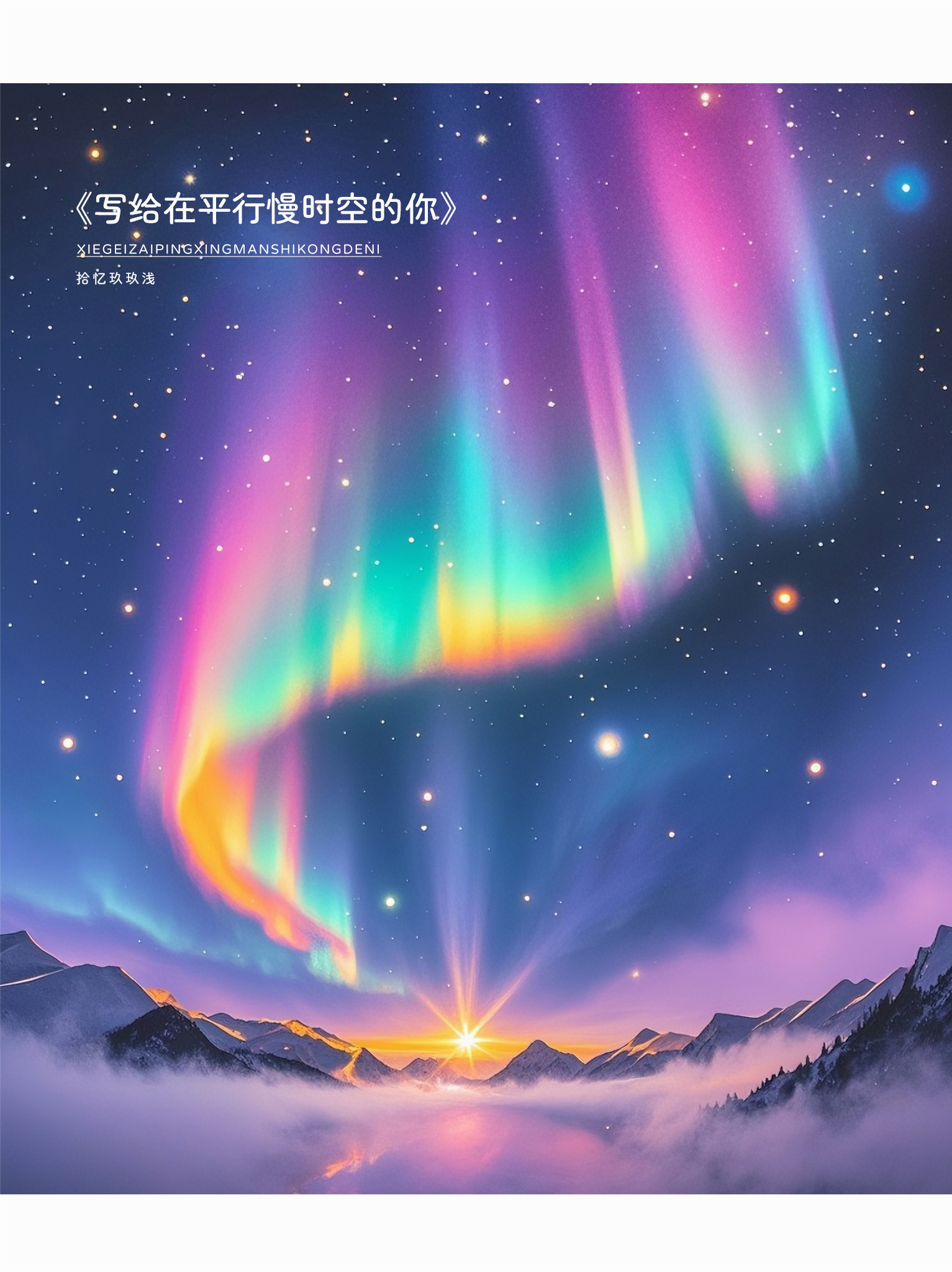 寫給在平行慢時空的你
