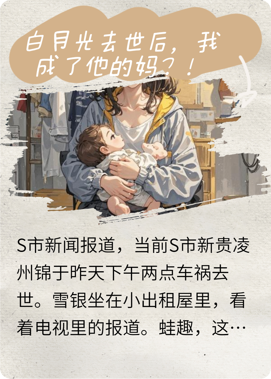 白月光去世之后，我成了他的媽？！