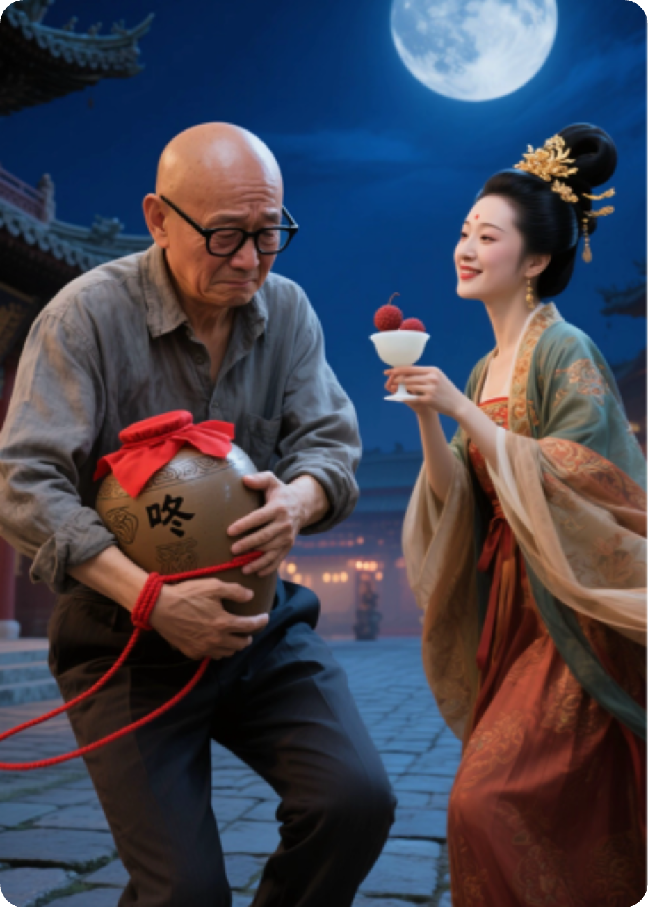 李善德把王爺釀進(jìn)荔枝酒博紅顏笑