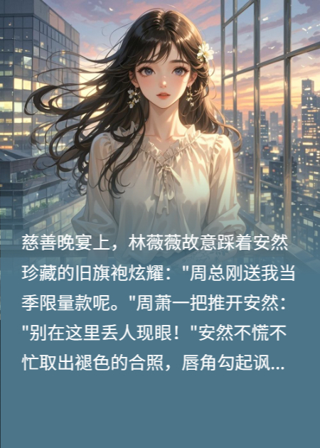 甩渣男耳光后，转身继承亿万家产