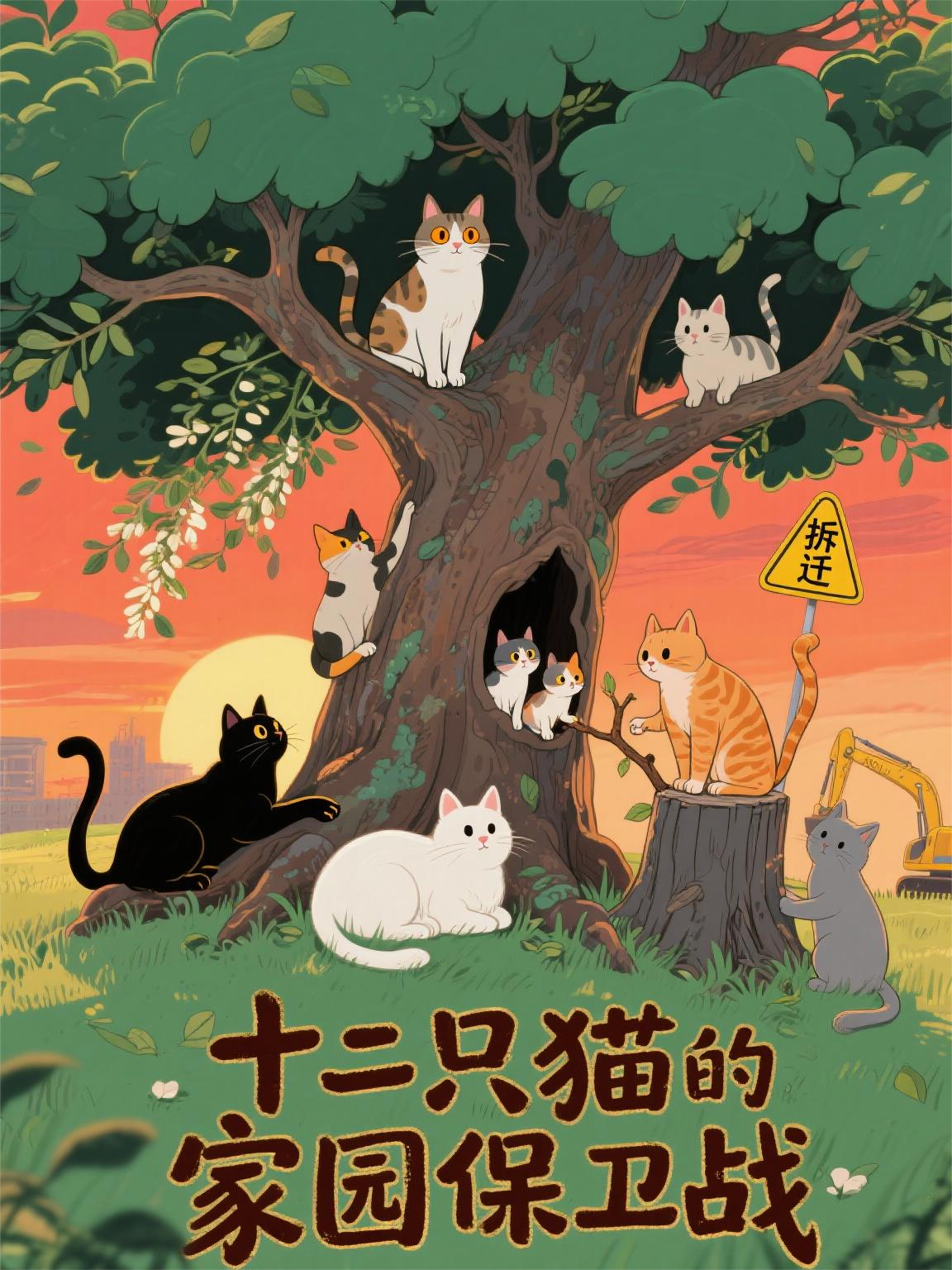 十二只貓的家園保衛(wèi)戰(zhàn)