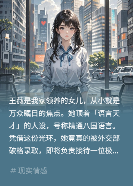 假千金憑塑料外語？舉報(bào)使其下崗