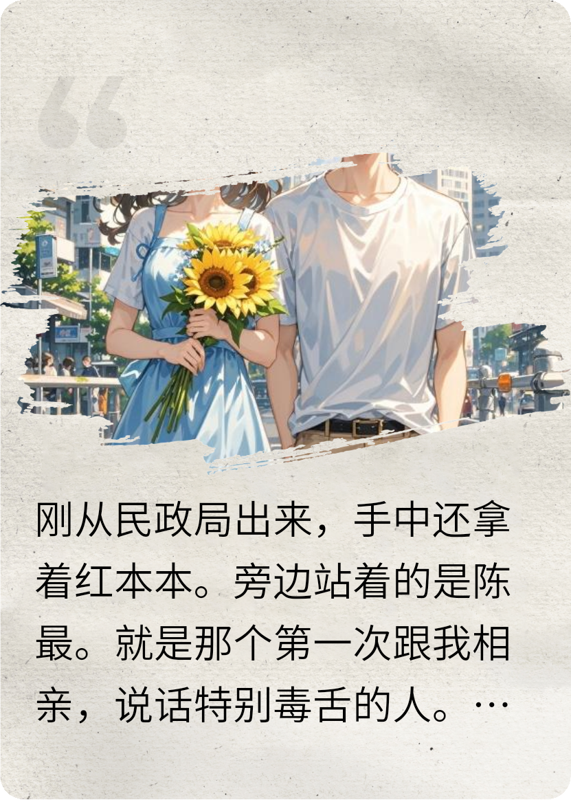 相親毒舌男居然成了我老公