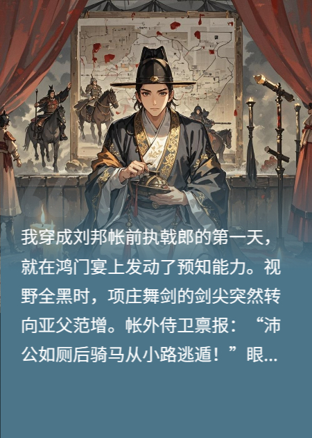 穿越鴻門宴我真沒想到救駕成功啊