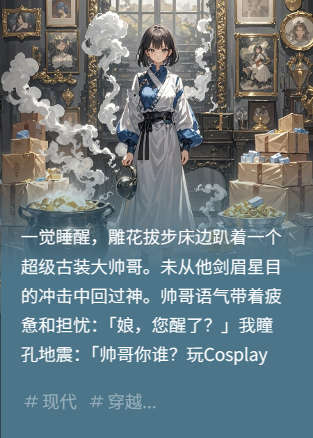 醒來喜當娘，踹了渣夫做女皇商！