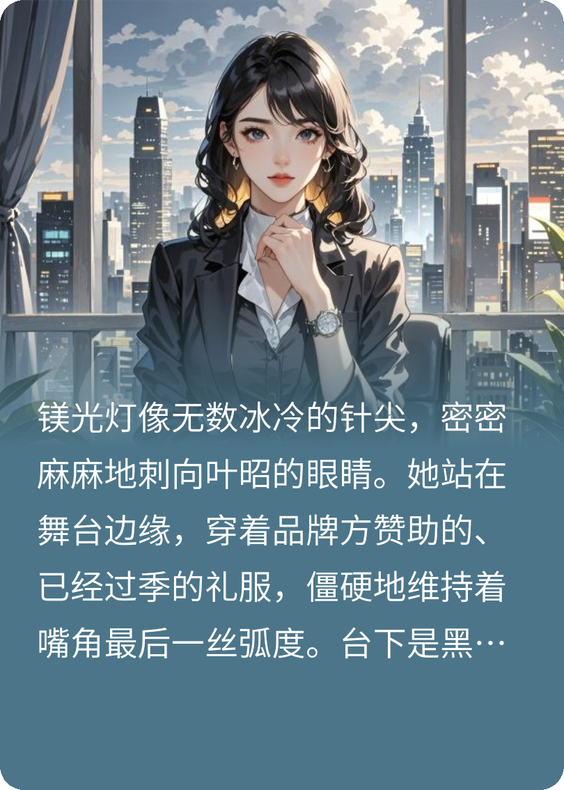 哪本小说的主角有叶昭王振峰苏曼？