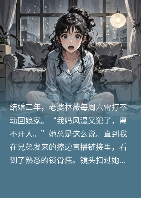 老婆每周末回娘家，直到刷到直播
