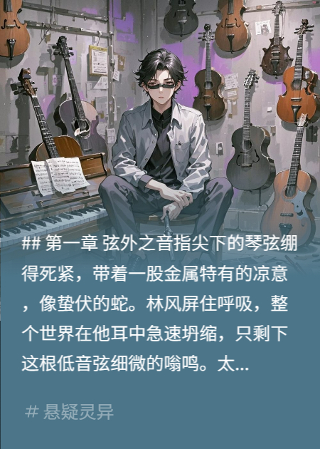 钢琴里的摩斯密码完整在线阅读（林风周伯沈薇）最近章节列表