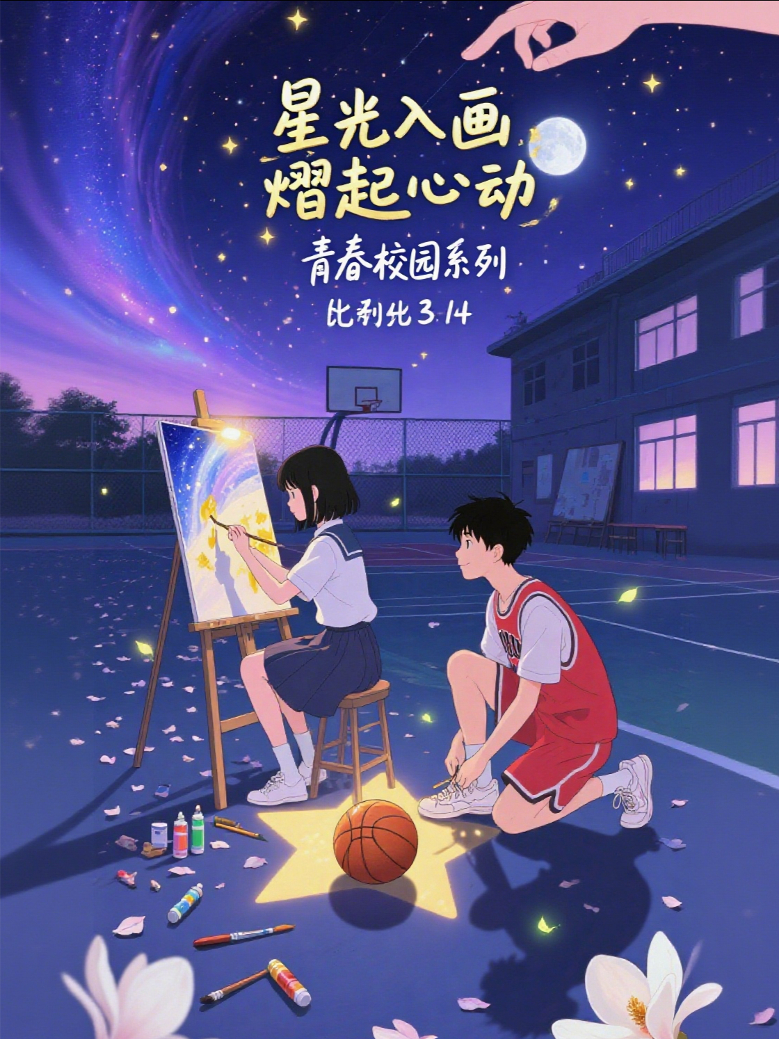 星光入畫(huà)，熠起心動(dòng)