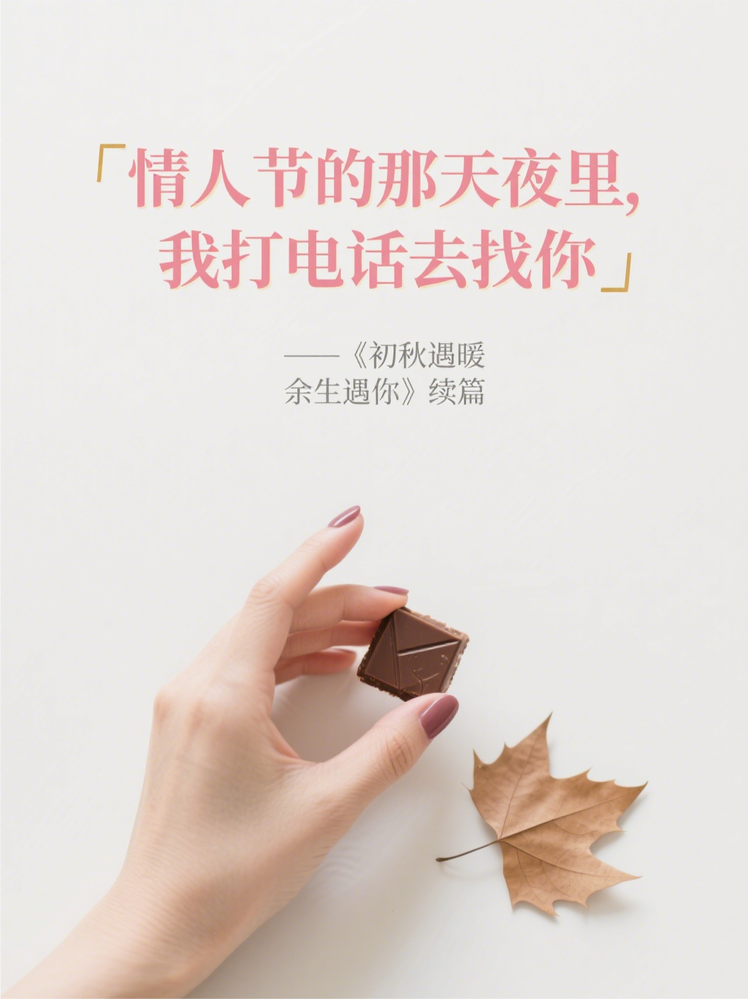 情人節(jié)的那天夜里，我打電話去找你