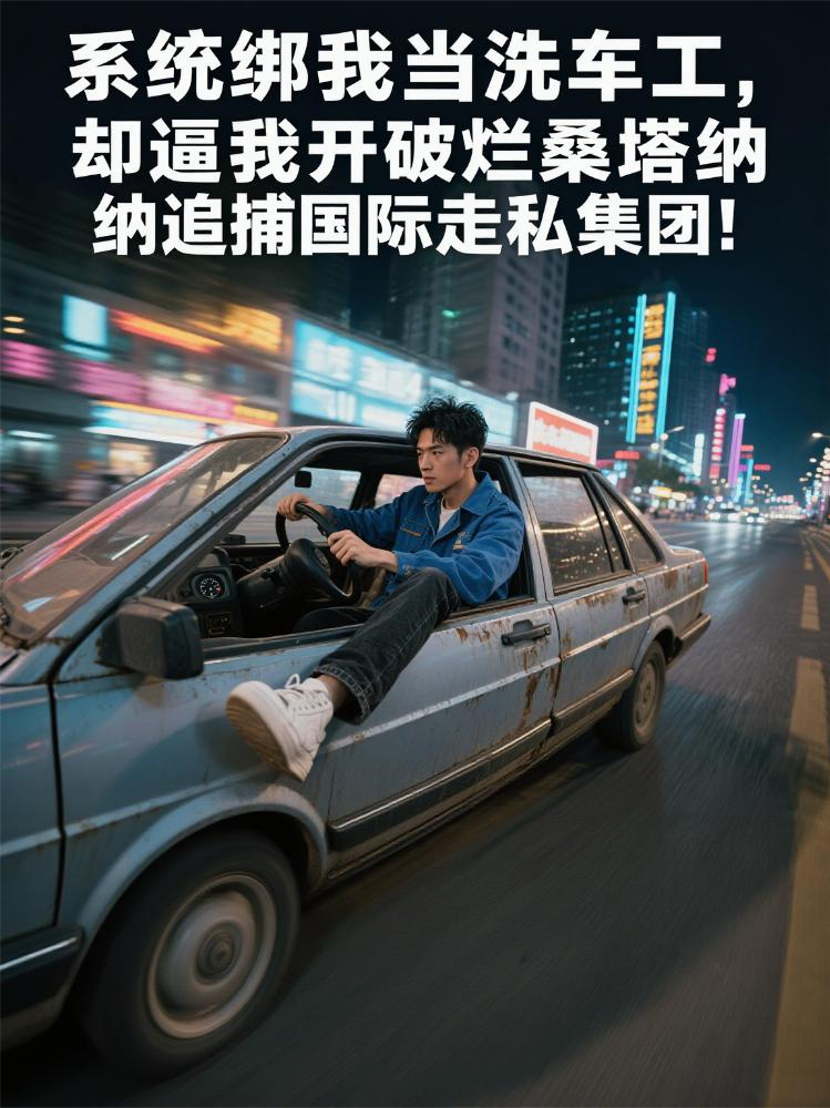 系統綁我當洗車(chē)工卻逼我開(kāi)破爛桑塔納追捕國際走私集團