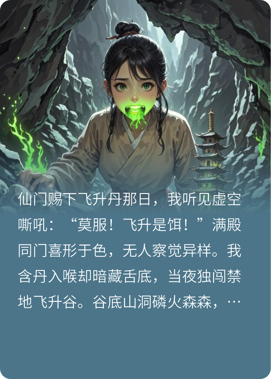 飛升是餌，爾等皆是肉罐頭