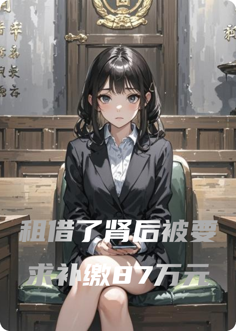 租借了腎后被要求補繳87萬(wàn)元