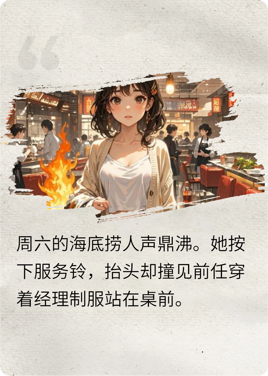 在海底撈偶遇前男友