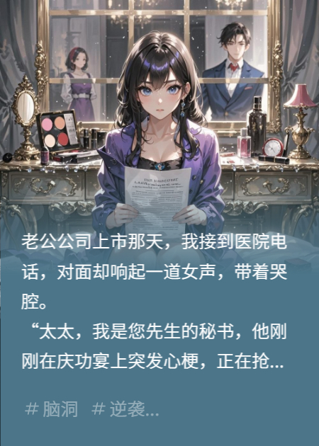 我繼承億萬(wàn)財(cái)產(chǎn)，老公他死不瞑目