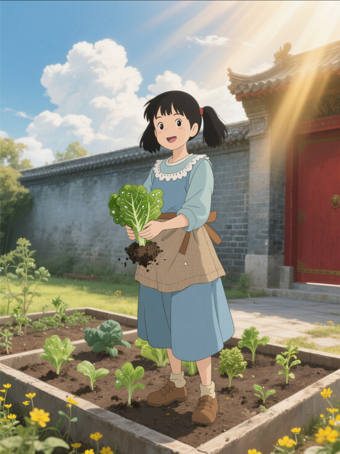 王爺，我真的只想種菜
