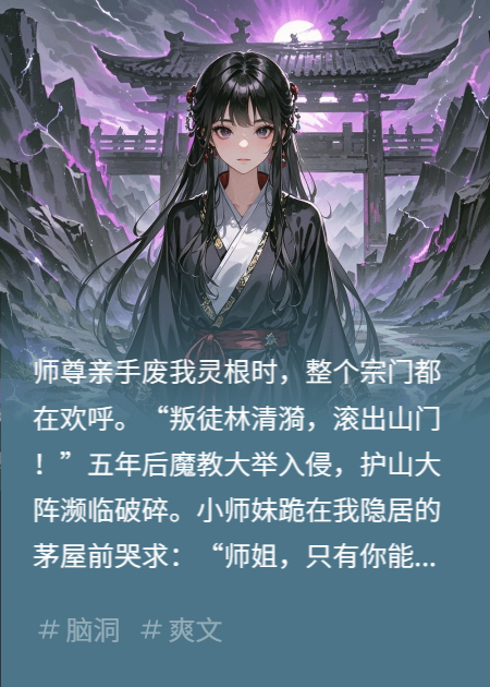 被逐出宗門(mén)后我仍是眾人的白月光