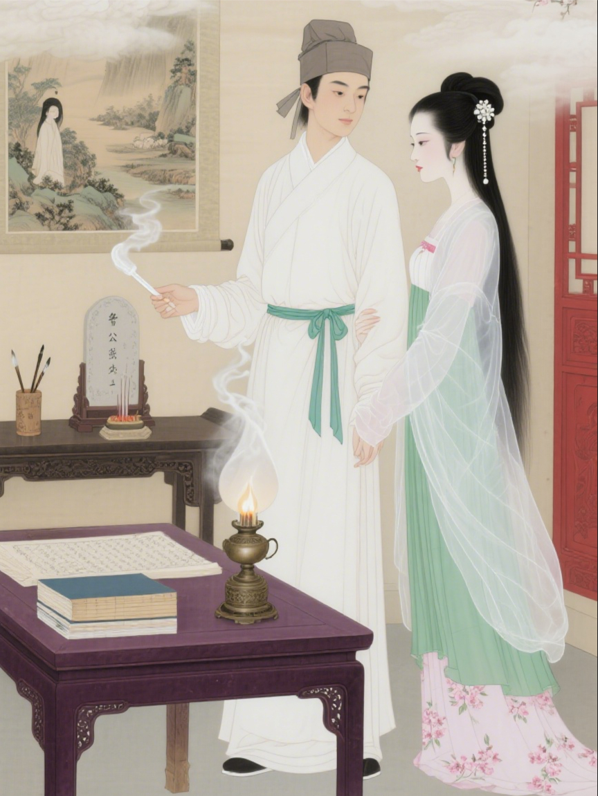 魂牽魯公女，情繞張于旦：陰陽(yáng)交錯處的愛(ài)之華章