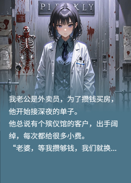 深夜殡仪馆，外卖员老公抓我奸