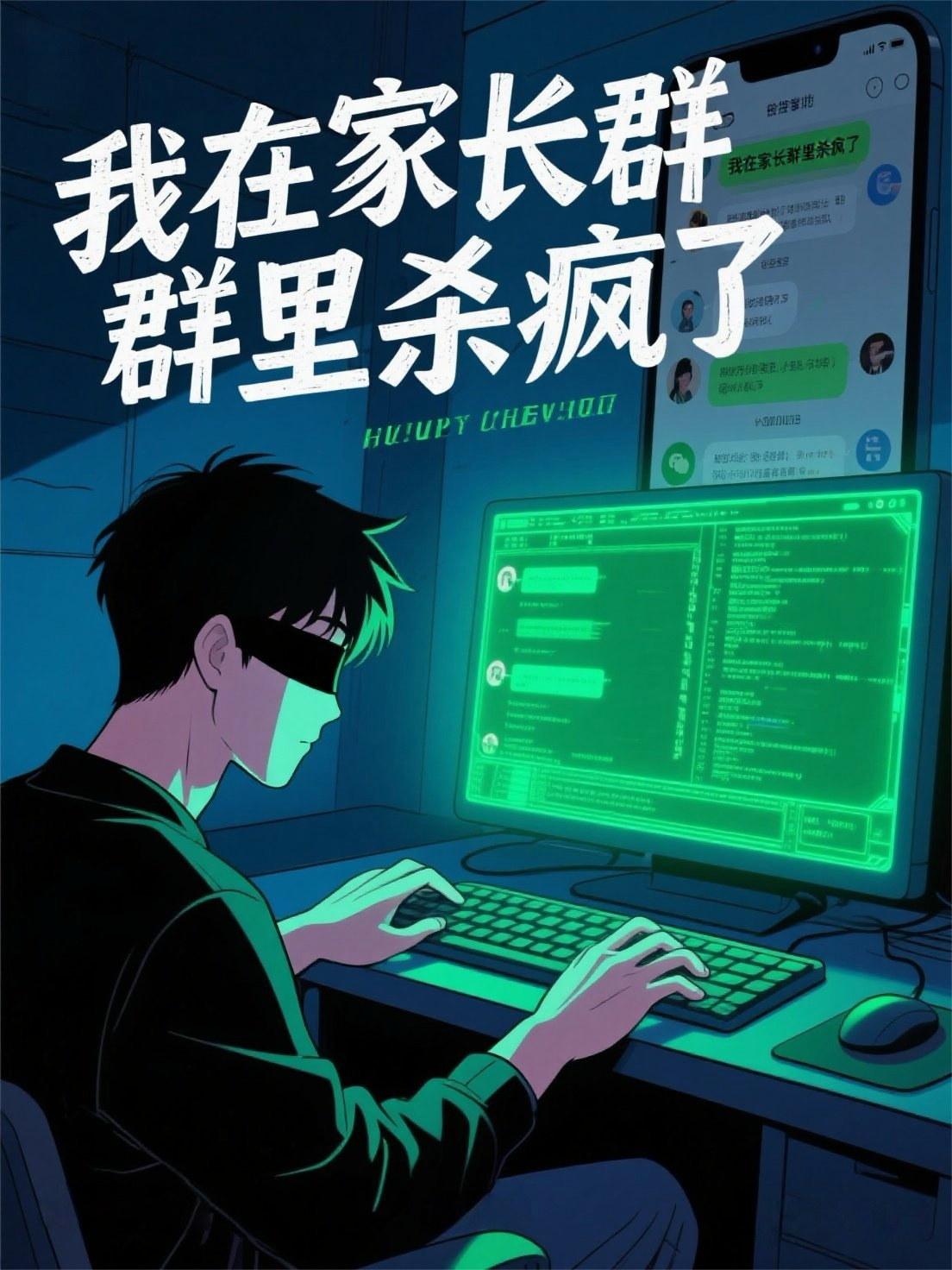 我，社恐大佬：在家长群里杀疯了