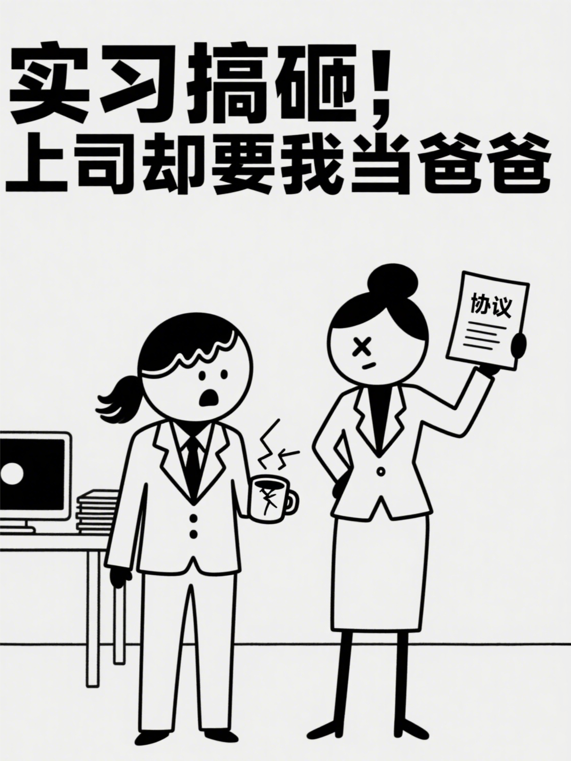 實習(xí)搞砸，上司卻要我當(dāng)爸爸