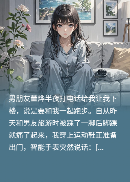 半夜正準備出門(mén)時(shí)，手表突然說(shuō)話(huà)