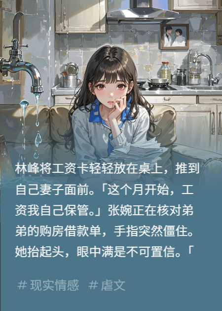 收入不上交，扶弟魔妻子慌了