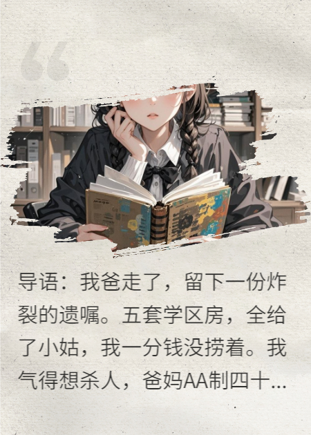 爸遺囑：房全給小姑，媽卻笑瘋了