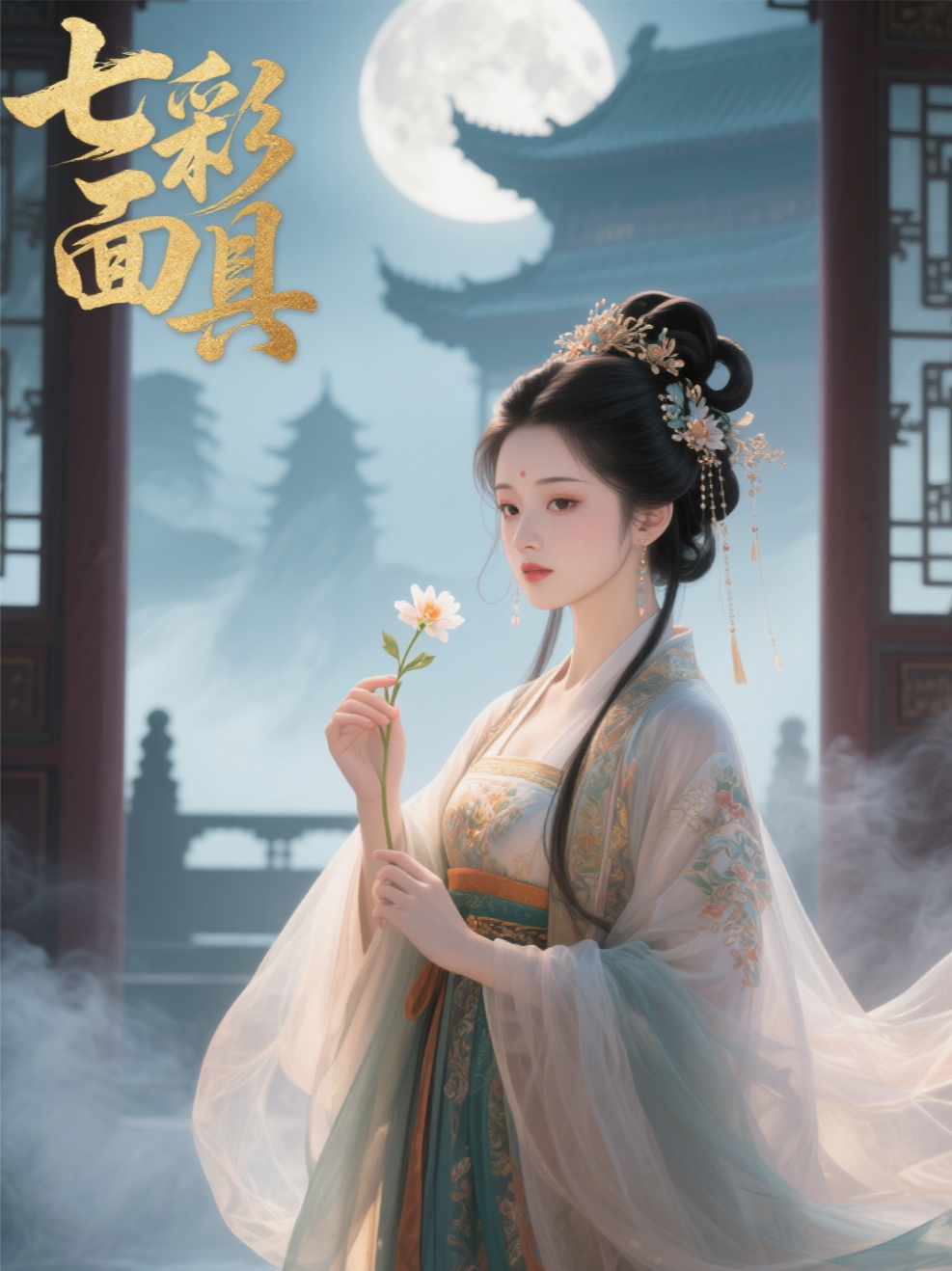 七彩面具