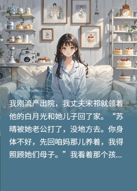 剛流產(chǎn)，老公讓我給白月光騰房