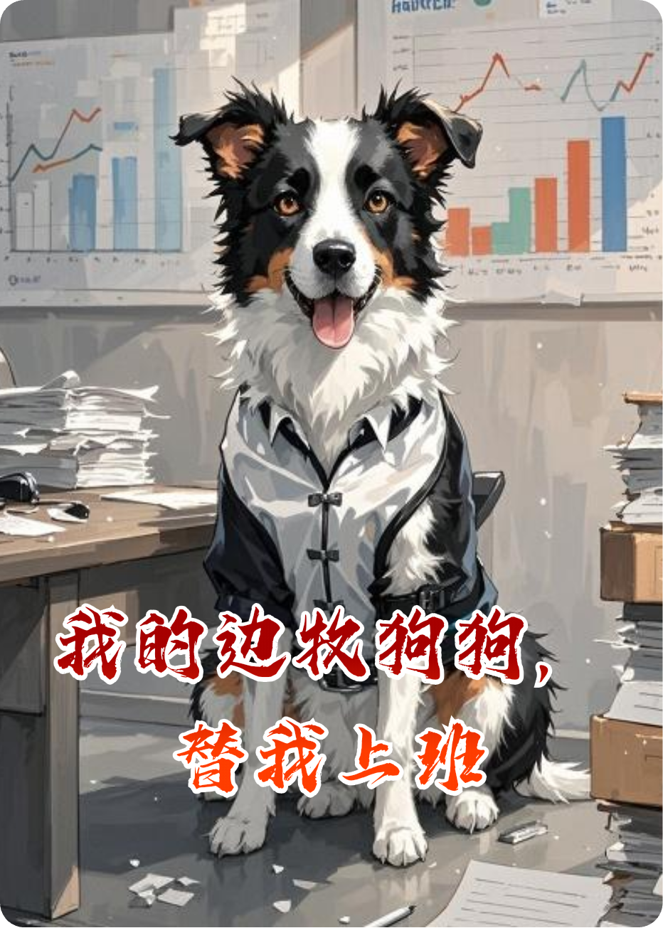 我的邊牧狗狗，替我上班
