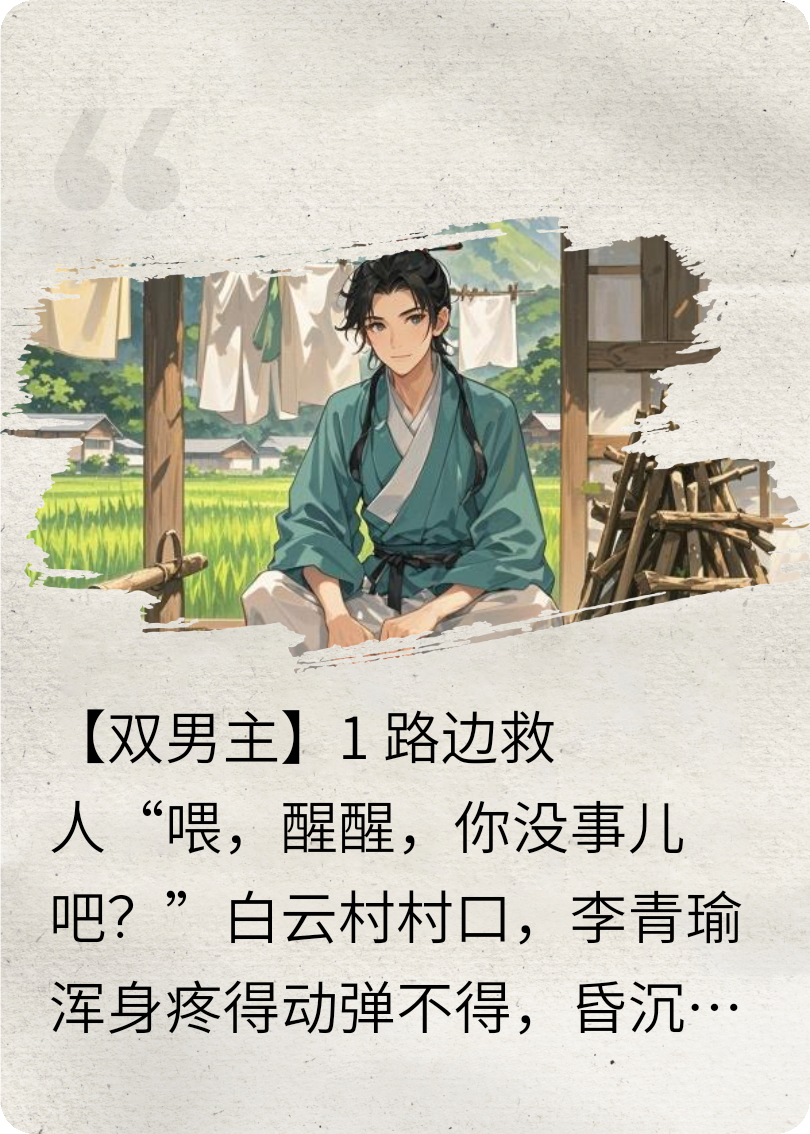 撿回個(gè)夫郎太撩人，糙漢遭不住啊