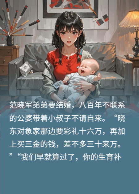 小叔子結(jié)婚，公婆惦記起了我的生育補(bǔ)貼款