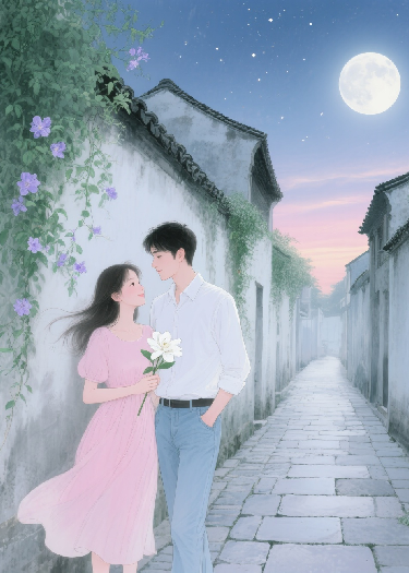 《青瓦巷的月光》